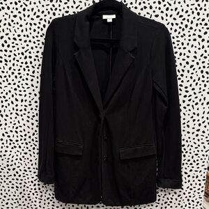 Women's J. Jill Ponte Black Blazer